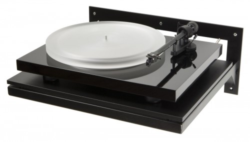 Pro-Ject Wallmount it 1 Antyrezonansowy uchwyt ścienny, półka do gramofonów i Hi-fi