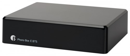 Pro-Ject Phono Box E BT 5 black - przedwzmacniacz gramofonowy z nadajnikiem Bluetooth, czarny