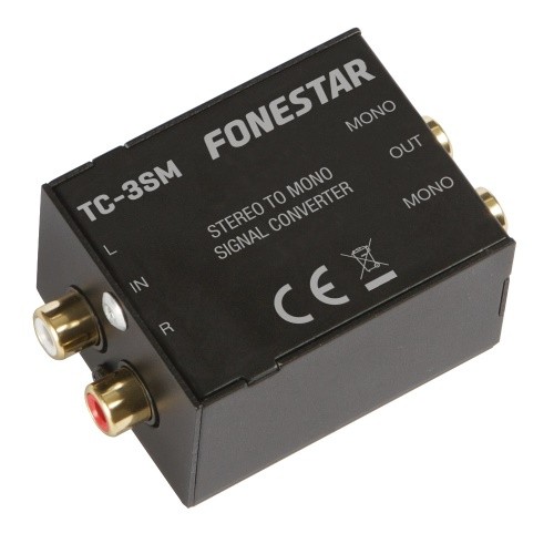 Fonestar TC-3SM - konwerter sygnału audio stereo na mono