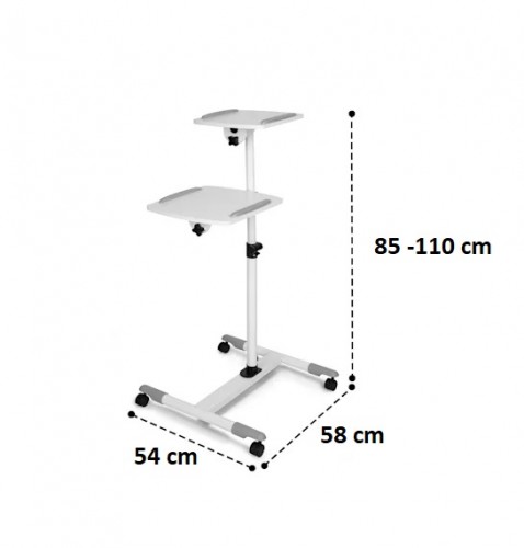 Profesjonalny wózek, statyw stojak pod projektor, laptop, rzutnik