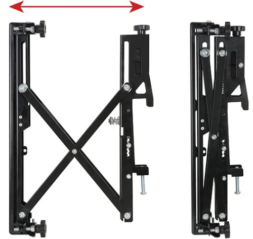 B-Tech SYSTEM X - Vesa 400 ramię pop out micro do BT8390