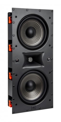 JBL STUDIO 6-66LCR Dwudrożny głośnik instalacyjny 2 x 6,5\ biały prostokąt Moc 50 W RMS