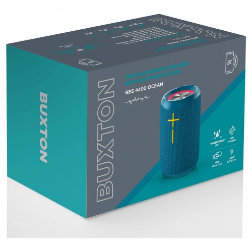 BUXTON WODOODPORNY GŁOŚNIK BLUETOOTH BBS 4400 niebieski