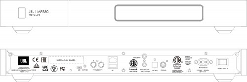 JBL SA550 + MP350 CLASSIC Wzmacniacz streamer ZESTAW