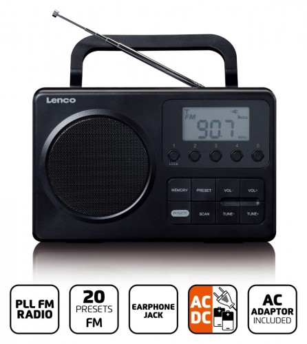 Lenco MPR-035 - Radio FM z cyfrowym tunerem