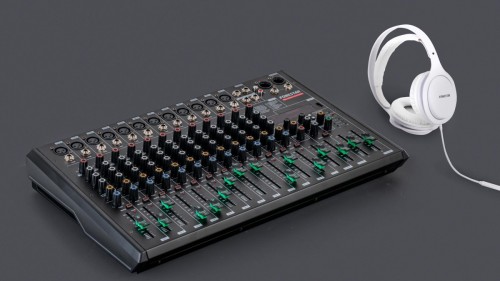 Fonestar MIX-12PRO - Konsola mikserska, 12 kanałów, 16 dig. efekty, odtwarzacz MP3 (5)