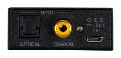 Fonestar FO-38DAH -Cyfrowy przetwornik, konwerter cyfrowo - analogowy z wyjściem słuchawkowym (5)