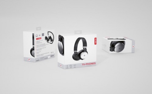 Fonestar TV-PHONES - Ultralekkie Słuchawki telewizyjne z regulacją poziomu głośności.