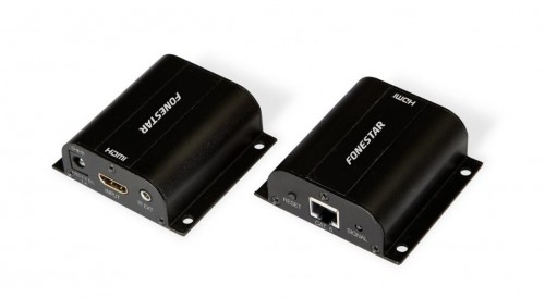 Fonestar 7934 - Przedłużacz HDMI CAT 6 - zestaw do transmisji sygnału HDMI na większe odległości do 60 m (3)