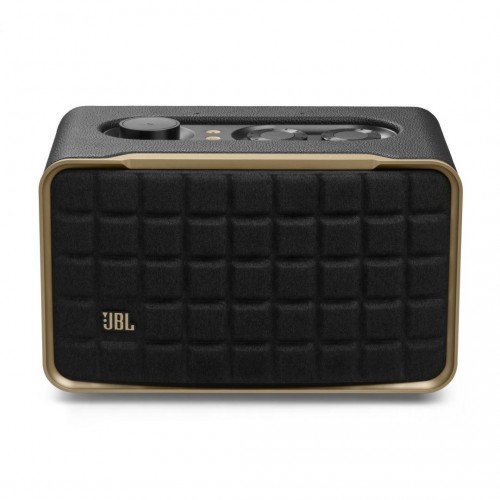 JBL Authentics 200 Inteligentny głośnik domowy w stylu retro, z łącznością Wi-Fi, Bluetooth i asystentami głosowymi