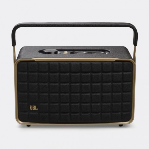 JBL Authentics 300 Inteligentny głośnik domowy w stylu retro, z łącznością Wi-Fi, Bluetooth i asystentami głosowymi