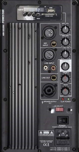 Fonestar ASB-10120U - Aktywny głośnik 100 W RMS z odtwarzaczem USB/SD/MP3 (3)