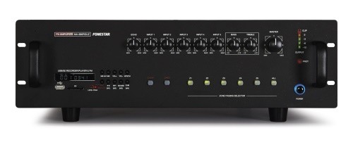 Fonestar MA-680RGUZ Wzmacniacz miksujący P.A. 720 W maximum, 680 W RMS,  odtwarzacz/nagrywarka USB/SD/MP3/FM (1)