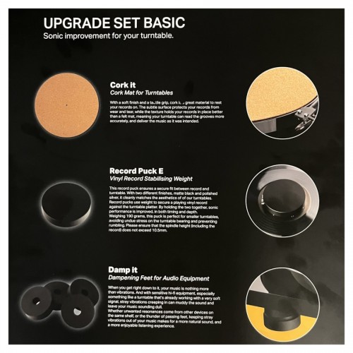 Podstawowy zestaw akcesoriów do gramofonów Pro-Ject Upgrade Set Basic