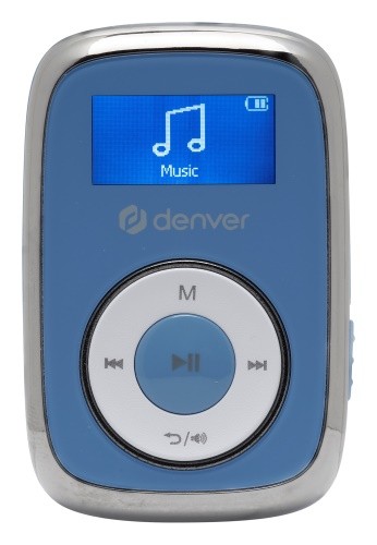 Denver MPS-316 - Odtwarzacz MP3, niebieski