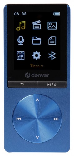 Denver MP-1820 - odtwarzacz MP4 z Bluetooth, niebieski