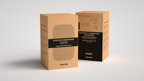 Fonestar SONORA-5AB - aktywny głośnik ścienny, 2x25 W RMS, biały