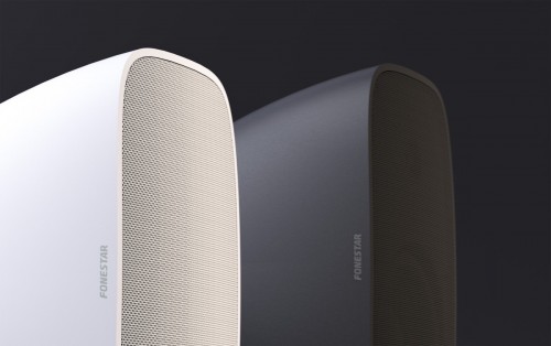 Fonestar SONORA-5AN - aktywny głośnik ścienny, 2x25 W RMS, czarny