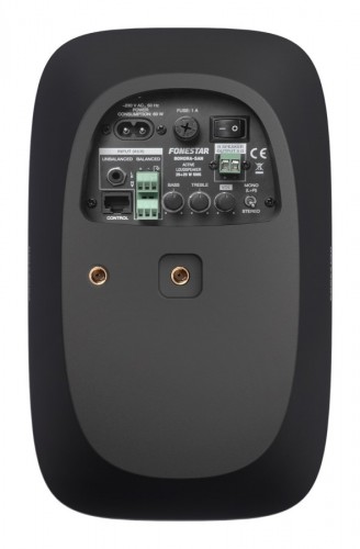 Fonestar SONORA-5AN - aktywny głośnik ścienny, 2x25 W RMS, czarny