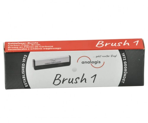 Analogis Brush 1 Profesjonalna antystatyczna szczoteczka do czyszczenie płyt gramofonowych