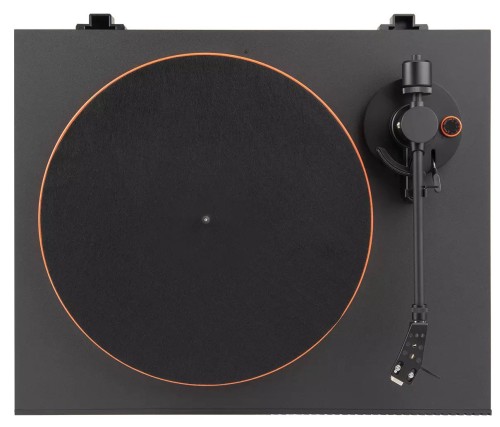 Gramofon  JBL Spinne BT wyposażony w Bluetooth z AptX-HD Czarno-pomarańczowy