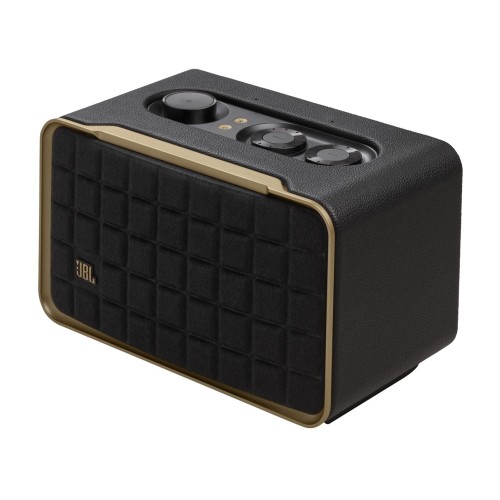 Gramofon JBL Spinner BT + JBL Authentics 200 Domowy zestaw w stylu retro, Wi-Fi, Bluetooth