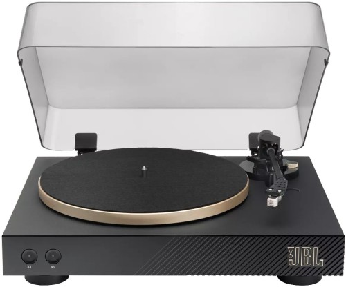 Gramofon JBL Spinner BT + JBL Authentics 300 Domowy zestaw w stylu retro, Wi-Fi, Bluetooth