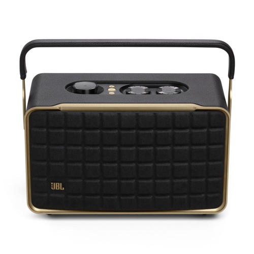 Gramofon JBL Spinner BT + JBL Authentics 300 Domowy zestaw w stylu retro, Wi-Fi, Bluetooth