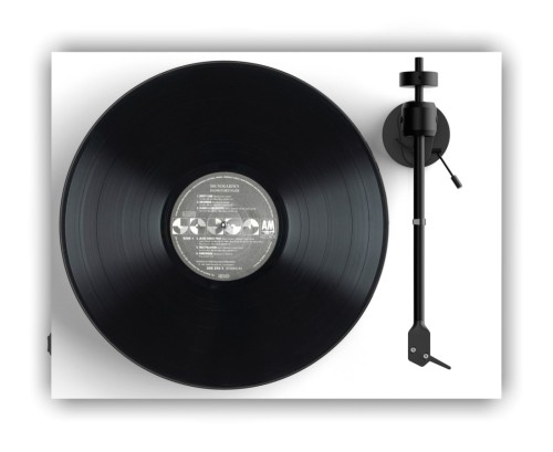 Gramofon Pro-Ject E1 biały + OM5e