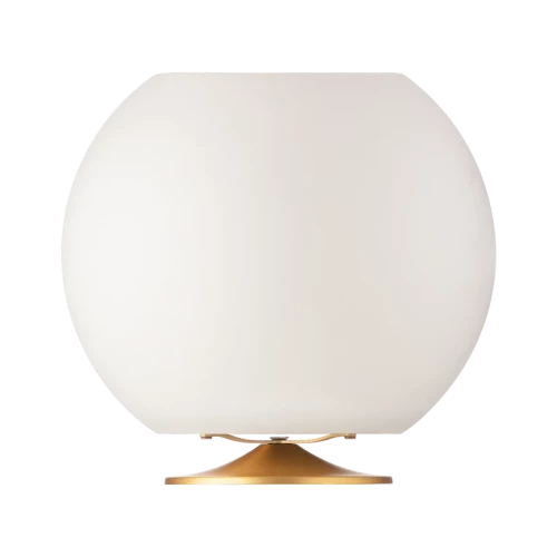 Kooduu - Lampa LED Sphere Brass z wbudowanym głośnikiem Bluetooth oraz chłodzirka na napoje, Mosiądz - 3w1