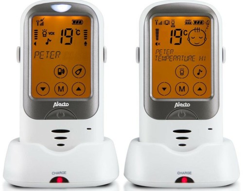 Niania elektroniczna Alecto DBX-68, 1000 m zasięgu, Biały
