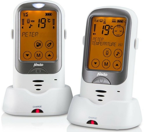 Niania elektroniczna Alecto DBX-68, 1000 m zasięgu, Biały