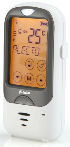 Niania elektroniczna Alecto DBX-68, 1000 m zasięgu, Biały