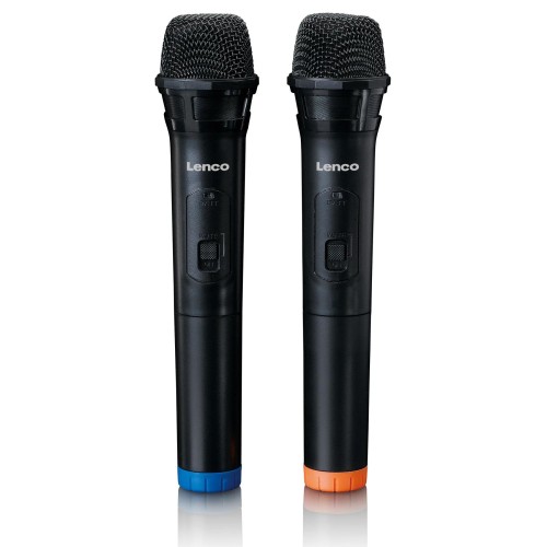 Power Audio Lenco PA-220BK z subwooferem i odłączaną kolumną wysokotonową, Czarny
