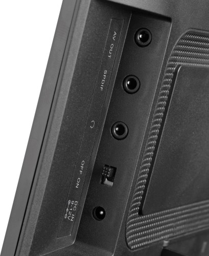 Telewizor LED 10\ z DVB-T2, AUX IN Lenco TFT-1038BK, Czarny