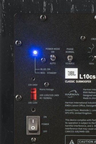 JBL L10 CS Classic Subwoofer aktywny