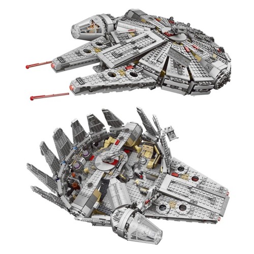 Zestaw klocków STAR WARS Sokół Millenium 