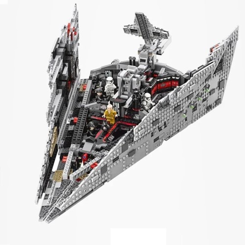 Zestaw klocków STAR WARS Niszczyciel gwiezdny Najwyższego Porządku