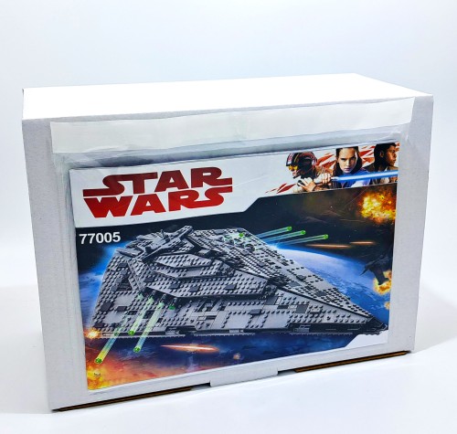 Zestaw klocków STAR WARS Niszczyciel gwiezdny Najwyższego Porządku