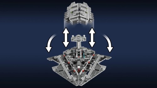 Zestaw klocków STAR WARS Gwiezdny Niszczyciel Imperium