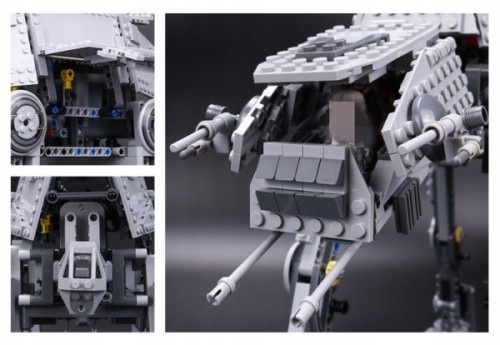 Zestaw klocków STAR WARS AT-AT Maszyna Krocząca z napędem