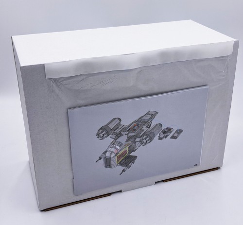 Zestaw klocków STAR WARS Transportowiec łowcy nagród z serialu Mandalorian BRZESZCOT - Zamiennik