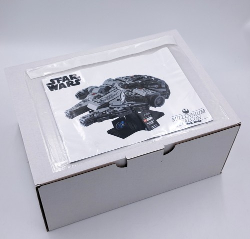 Zestaw klocków STAR WARS Sokół Millenium model na 25-lecie - Zamiennik