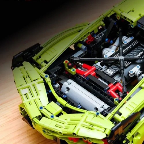Zestaw klocków Lamborghini Sian FKP 37 z oświetleniem LED - Zamiennik