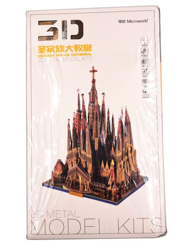 Puzzle Metalowa 3D Sagrada Familia Hiszpania
