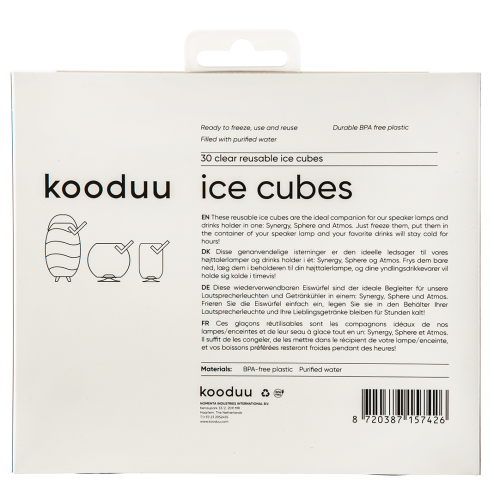 Kooduu - Kostki lodu wielokrotnego użytku