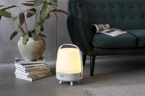 Kooduu - Lampa LED Lite-up Play 2.0 z wbudowanym głośnikiem Bluetooth (sound by JBL), Piasek