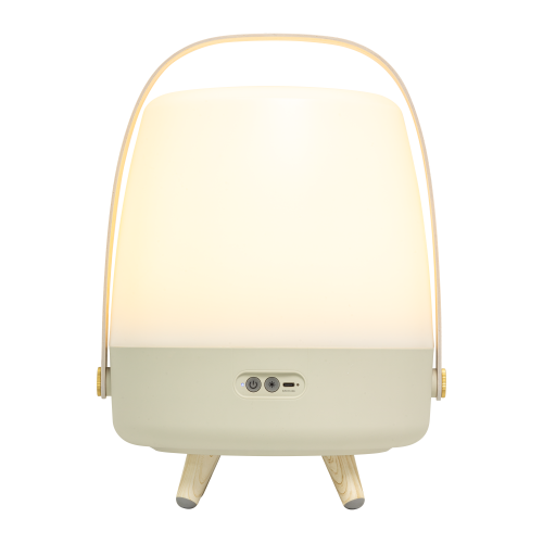 Kooduu - Lampa LED Lite-up Play 2.0 z wbudowanym głośnikiem Bluetooth (sound by JBL), Piasek