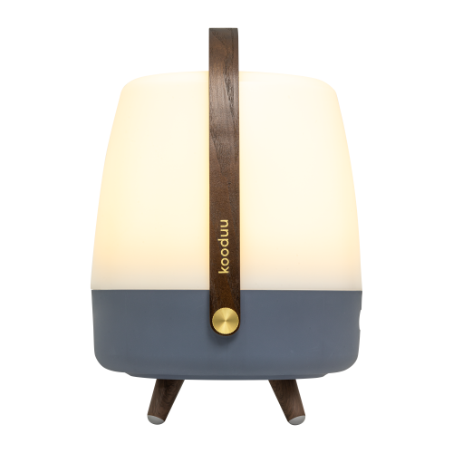 Kooduu - Lampa LED Lite-up Play 2.0 z wbudowanym głośnikiem Bluetooth (sound by JBL), Błękit oceanu