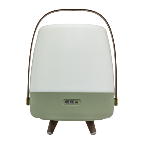 Kooduu - Lampa LED Lite-up Play 2.0 z wbudowanym głośnikiem Bluetooth (sound by JBL), Oliwkowa